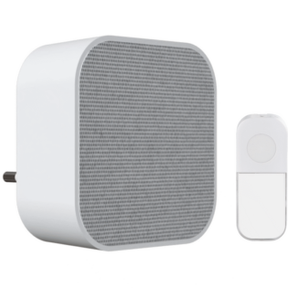 Ellies Secure Series - Wireless Doorbell - AC receiver and Battery operated Transmitter-WT