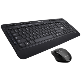 VolkanoX  Graphite series Wireless keyboard and mouse combo - black