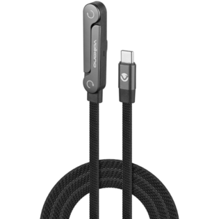 Volkano Kick Series USB C to USB C 240W-Black