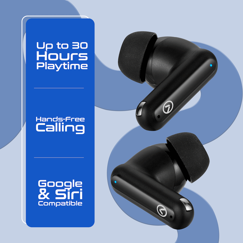 Amplify Cosmic Series ANC TWS Earphone - Black - Image 4