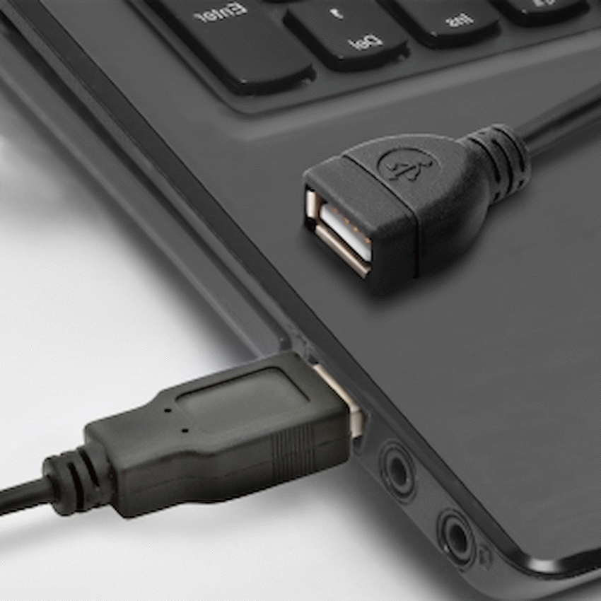 Volkano Extend Series USB Extension Cable - 2m - Black - Image 5