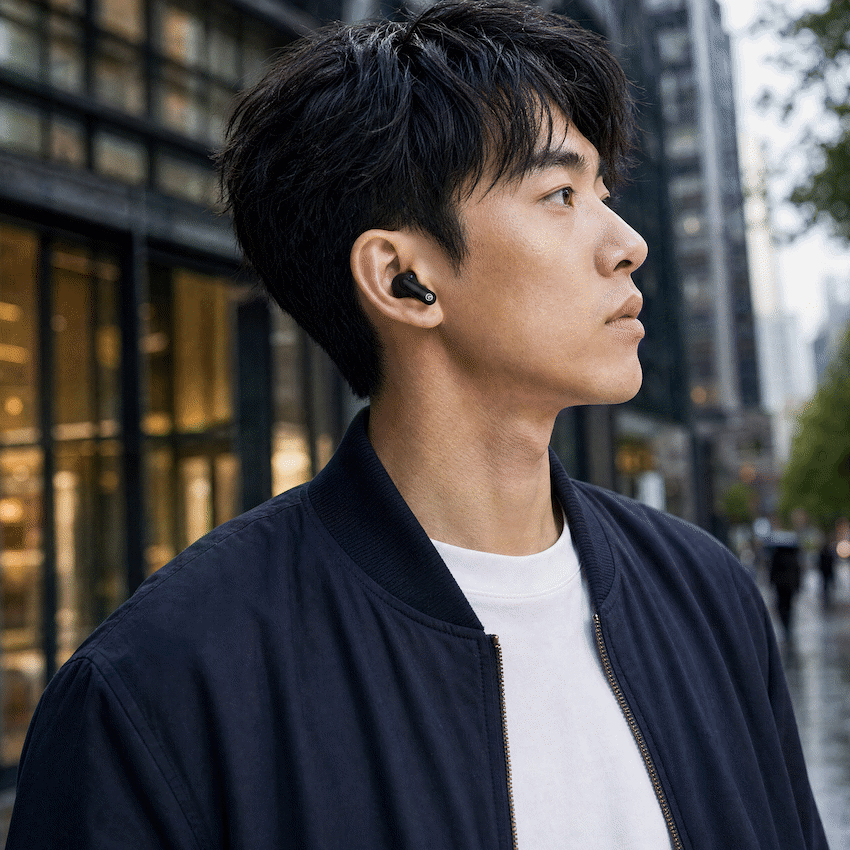 Amplify Cosmic Series ANC TWS Earphone - Black - Image 6