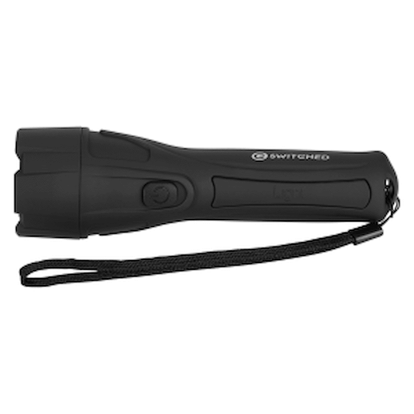 Switched 65 Lumen Flashlight - Black - Image 7