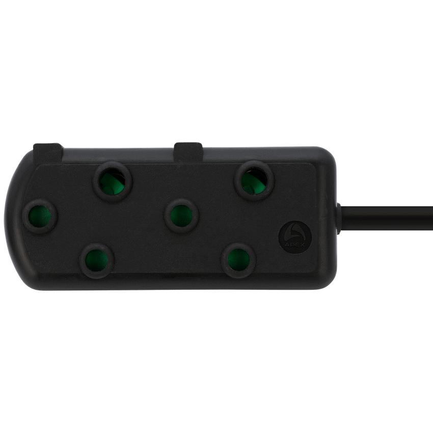 Switched Light Duty Side by Side (SBS) Extension Leads 5m - BK - Image 7
