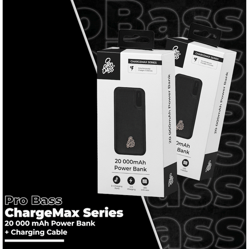 Pro Bass ChargeMax Series 20000mAh Power Bank - Image 8