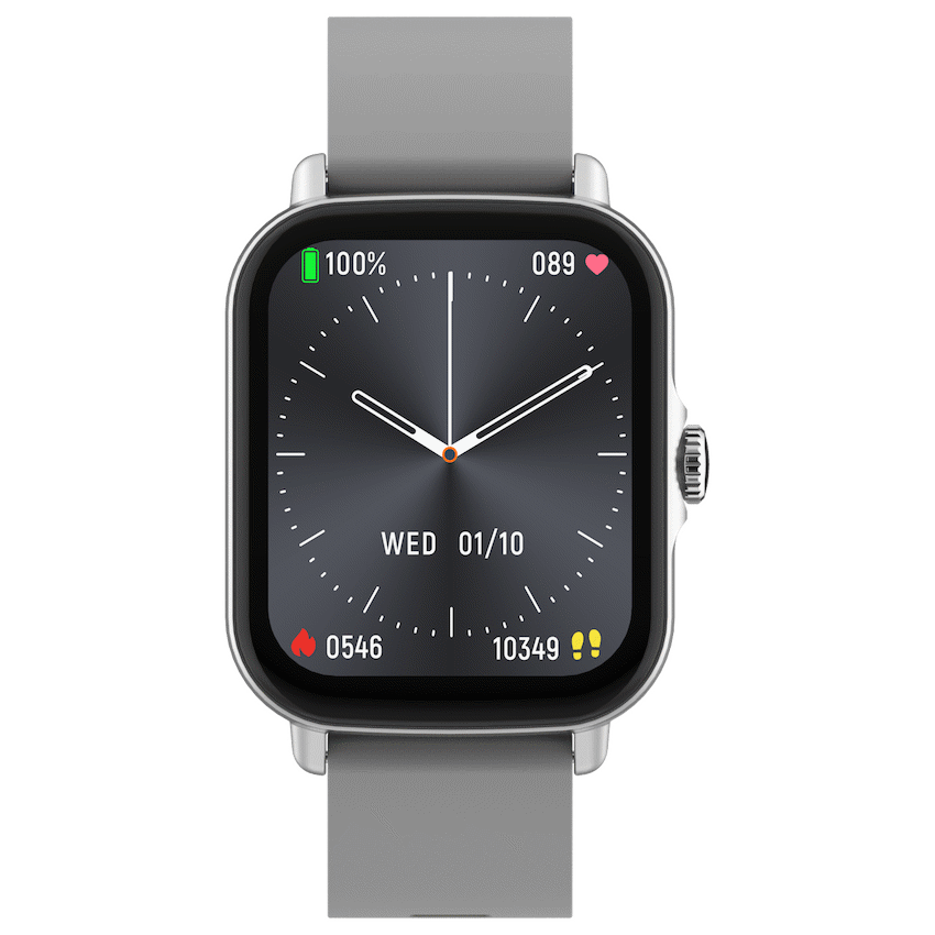Volkano Active Tech Serene series Watch with heart rate monitor - Silver - Image 9