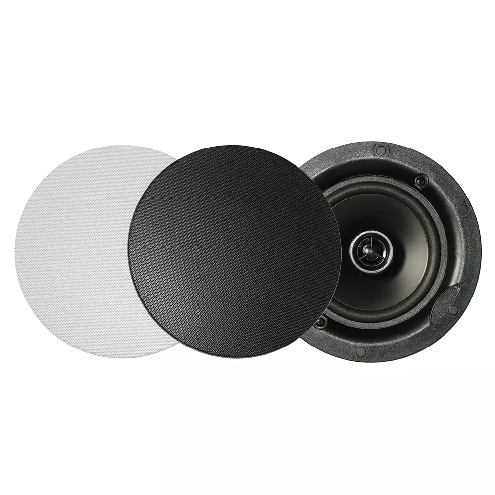 FILO FCV5WB FRAMELESS CEILING SPEAKER 5.25INCH WHITE/BLACK 20W 100V