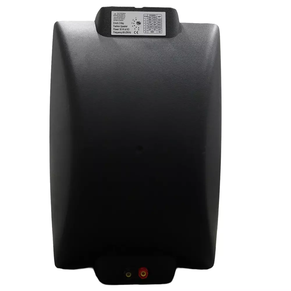 FILO BP8VB PASSIVE WALL MOUNT SPEAKER 8INCH BLACK 50W 100V - Image 2