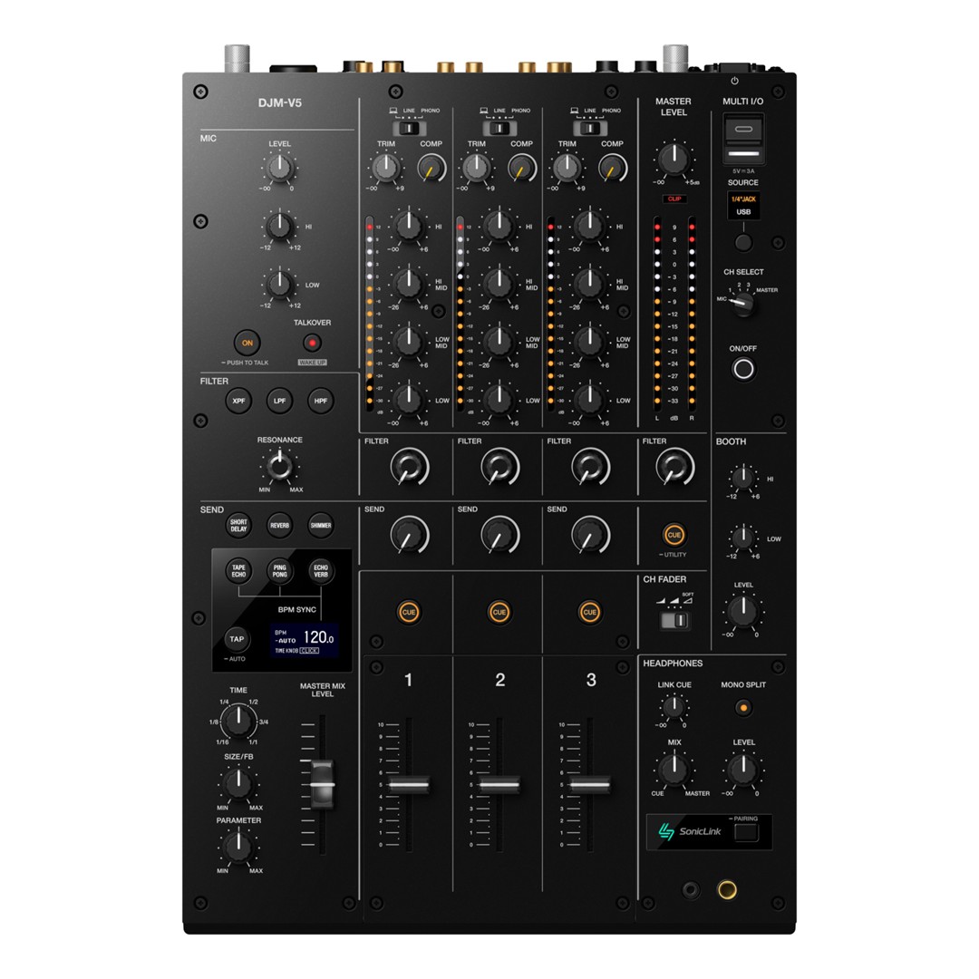AlphaTheta DJM‑V5 Professional 3‑channel DJ Mixer - Image 2