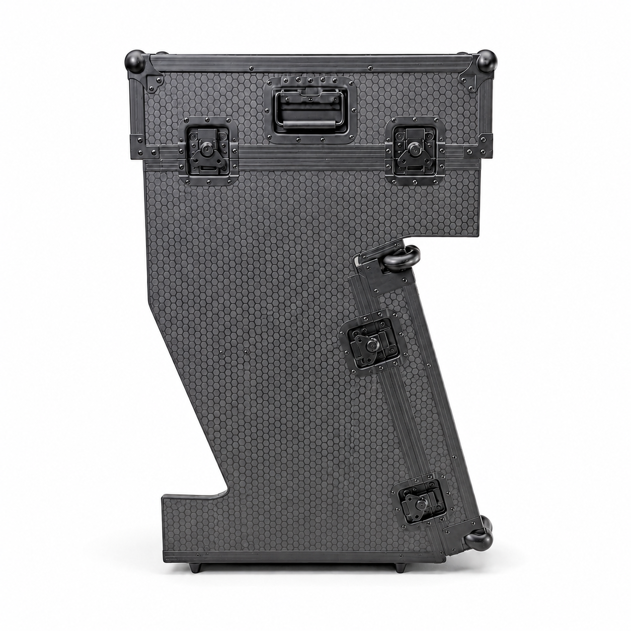Imix Professional DJ Booth Flight Case with LED Lights - Image 2