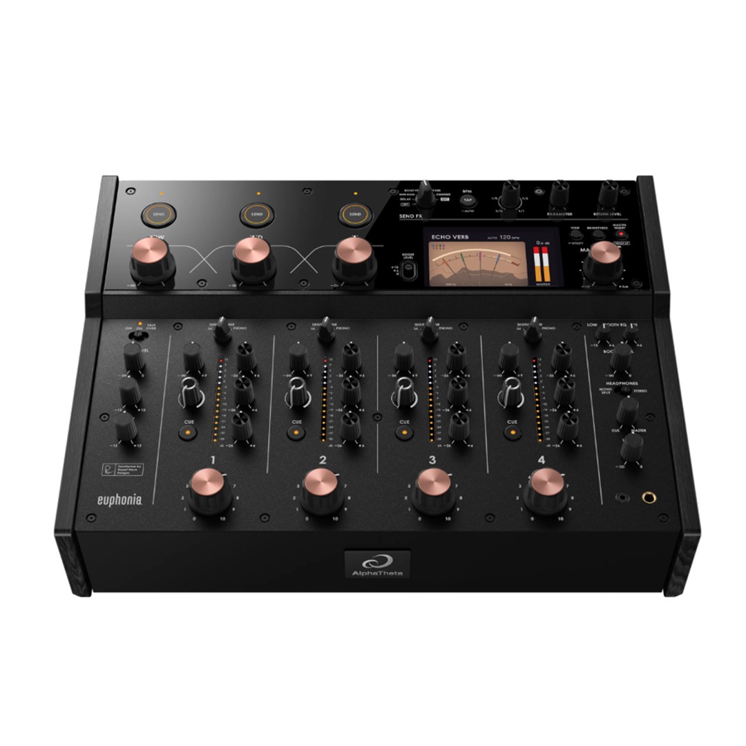 AlphaTheta EUPHONIA Professional 4-Channel Rotary Mixer - Image 2