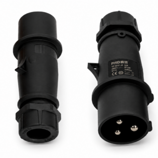 Imix 16A Industrial 3 PIN IP44 Male Plug Connector