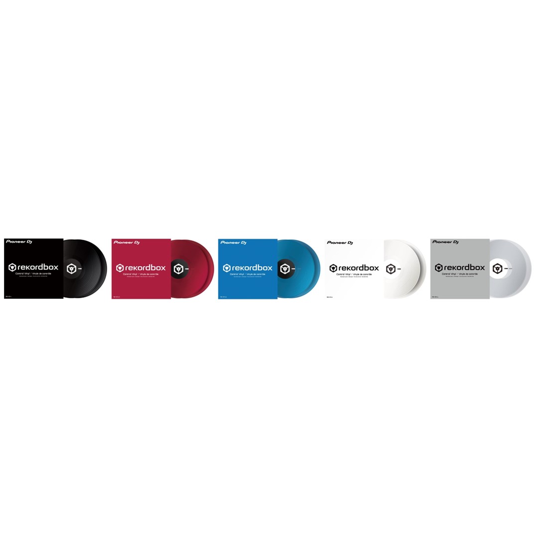 Pioneer DJ RB-VD1-CB Clear Blue Control Vinyl (PAIR) - Image 3