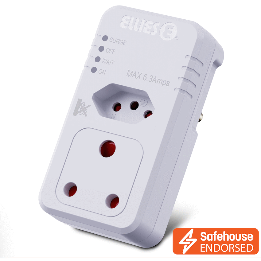 Ellies 2 Way High Surge Appliance Protector - WT
