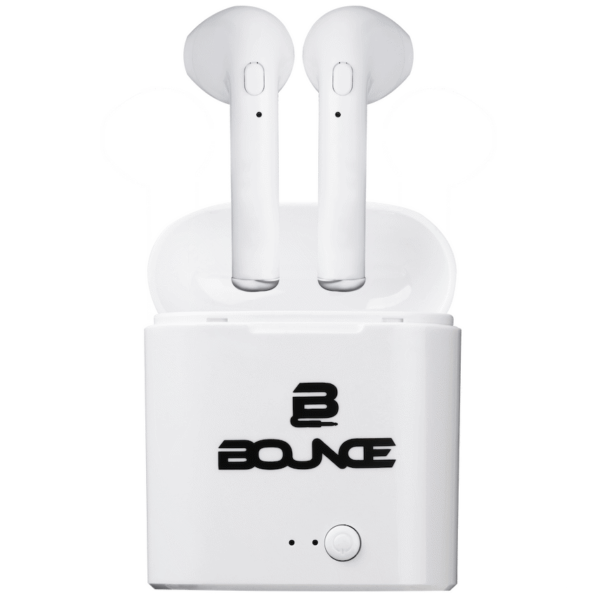 Bounce Clef Series TWS Earphone Pods - White