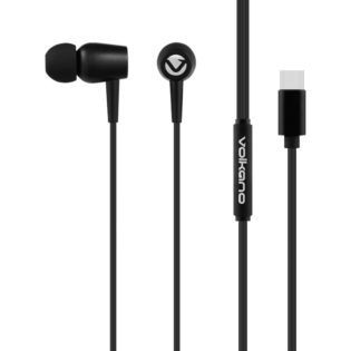 Volkano Prism Series Type-C Earphone - Black