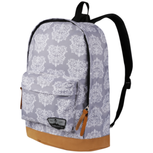 Volkano Suede Series Backpack - Baroque (Light Grey)