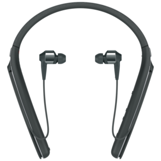 Sony WI-1000X (Black) Wireless Noise-Cancelling Earphones with Neckband