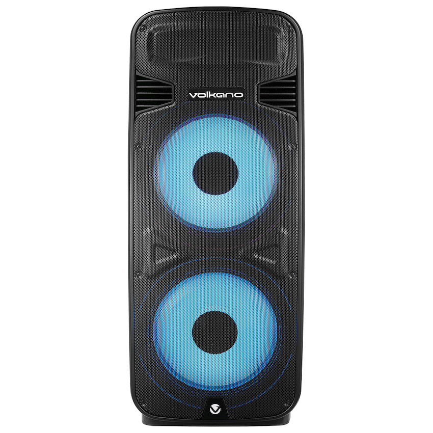 Volkano Olympian Series Dual 15" Party Speaker - Black - Image 10