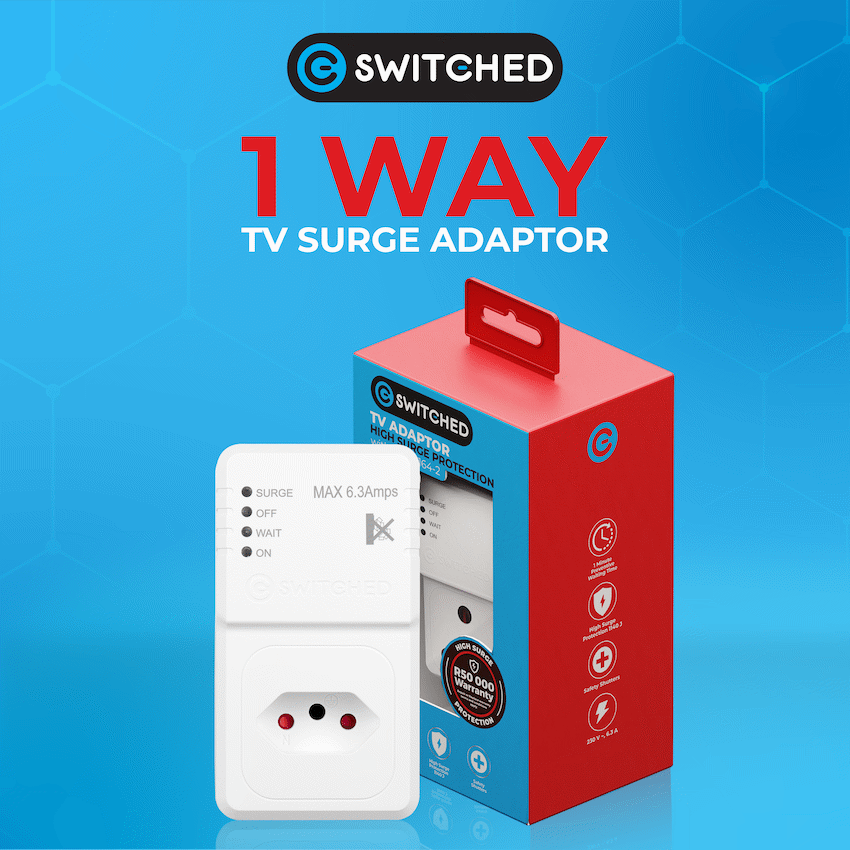Switched 1-Way TV Surge Adaptor with SANS 164-2 - Image 10