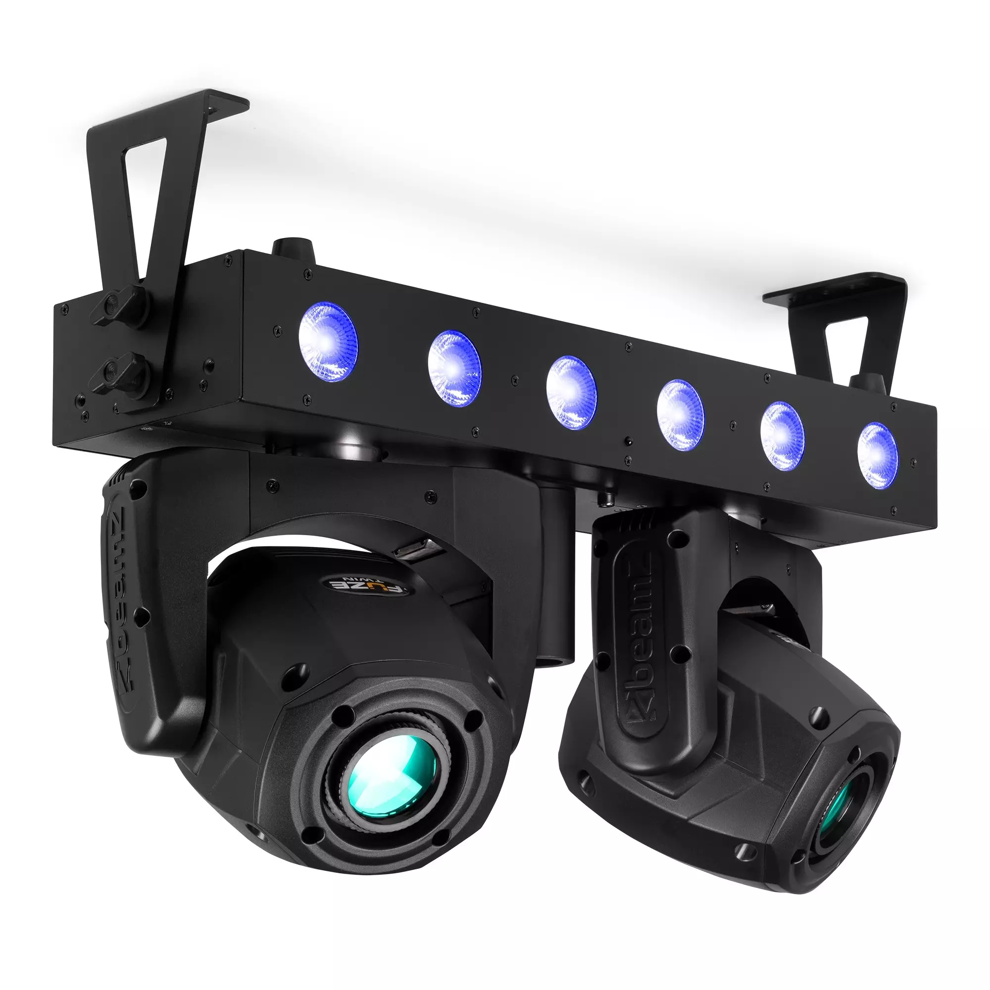 FUZE TWIN LED MOVING HEAD SPOT BAR 1X 75W 6X 15W RGBW - Image 7