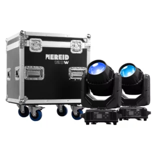 BEAMZPRO NEREID1R LED MOVING HEAD BEAM IP65 1x 150W [2 PIECES IN A FLIGHTCASE]
