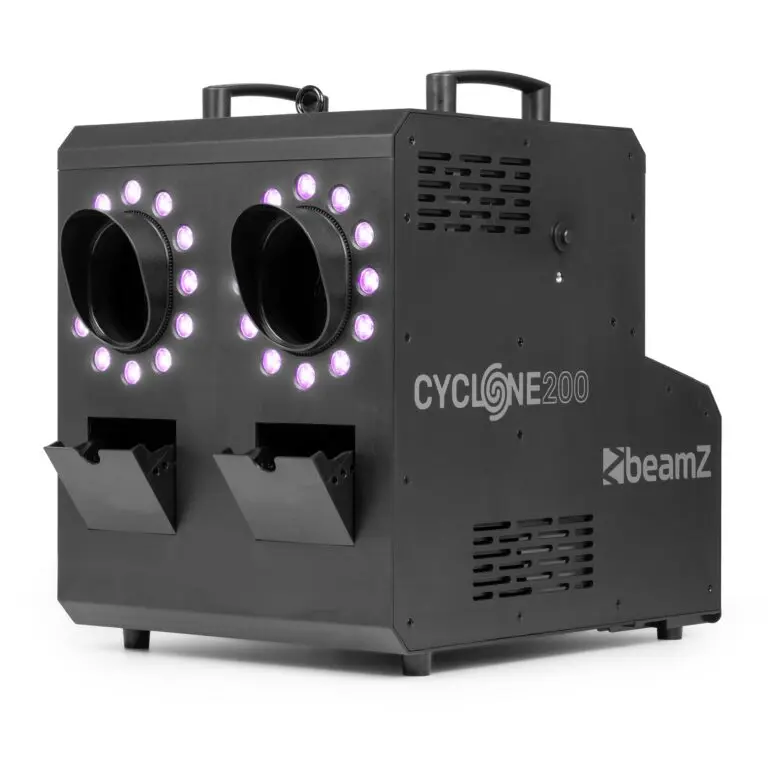 BEAMZ CYCLONE200 FOG BUBBLE MACHINE RGBW - Image 4