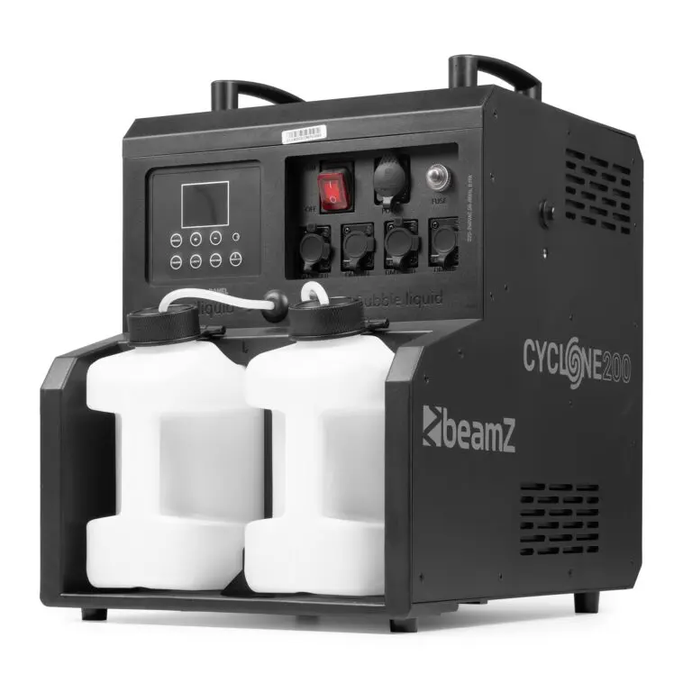 BEAMZ CYCLONE200 FOG BUBBLE MACHINE RGBW - Image 10