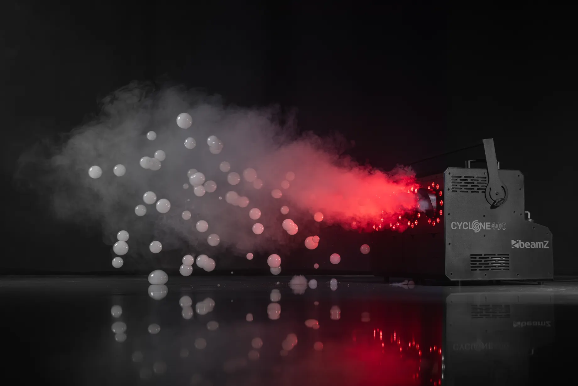 BEAMZ CYCLONE400 FOG BUBBLE MACHINE RGBW - Image 14