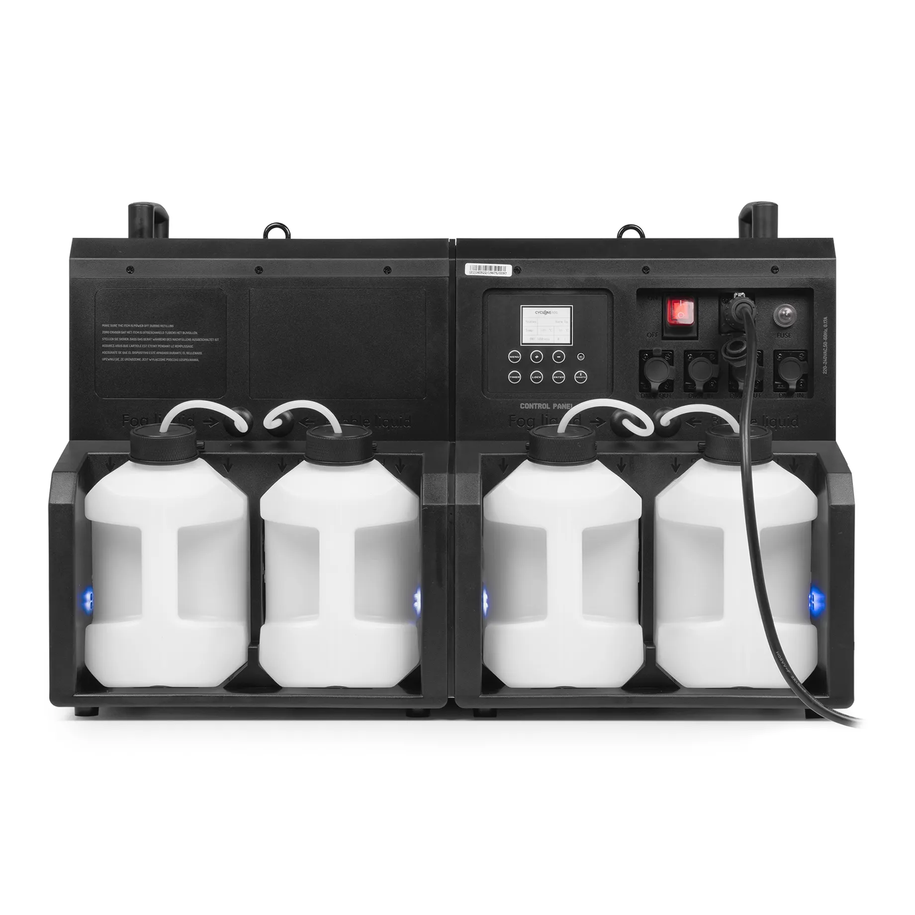 BEAMZ CYCLONE400 FOG BUBBLE MACHINE RGBW - Image 9