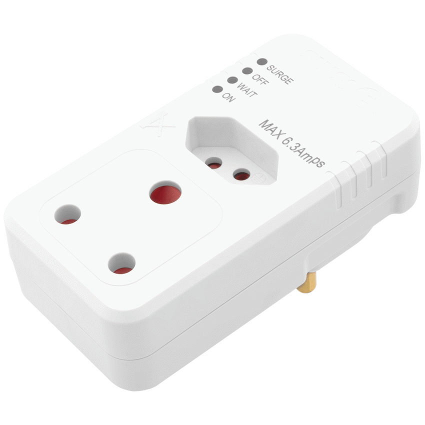 Ellies 2 Way High Surge Appliance Protector - WT - Image 2
