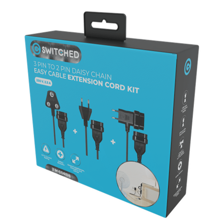 Switched Easy Cable Extender Daisy Chain Kit 6m Total - Image 4