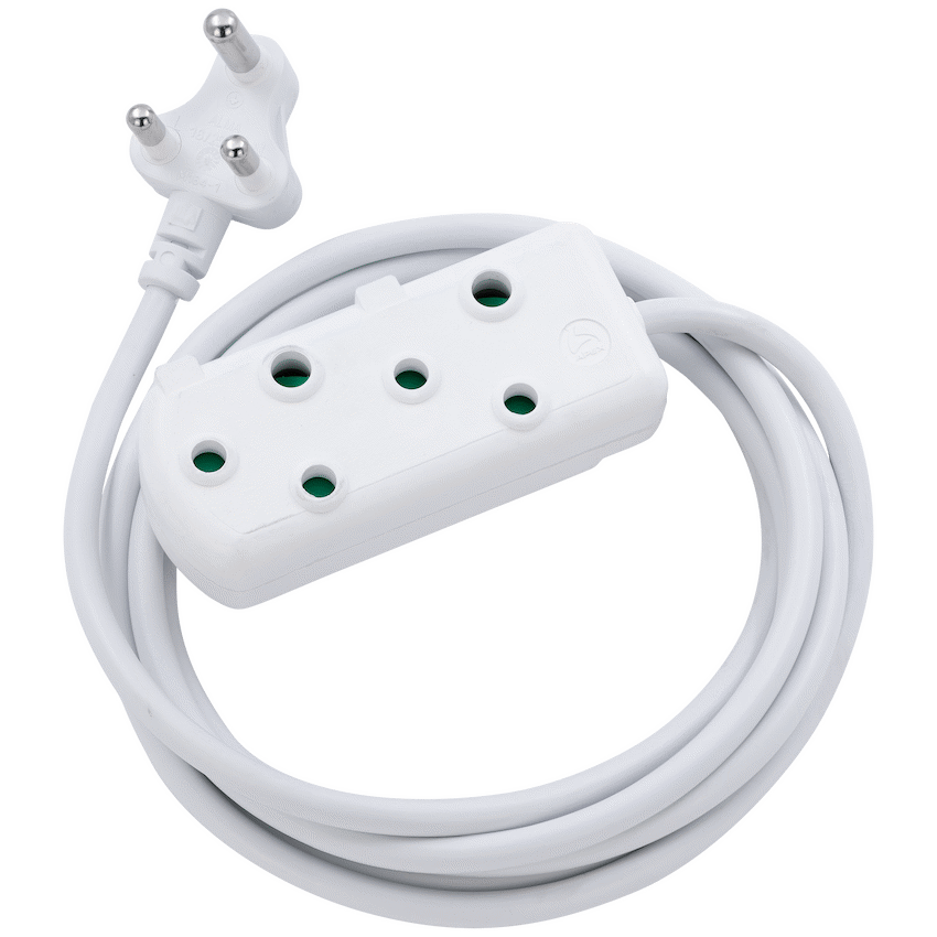 Switched Heavy-Duty Side-by-Side (SBS) Extension Leads 10m - WT - Image 5