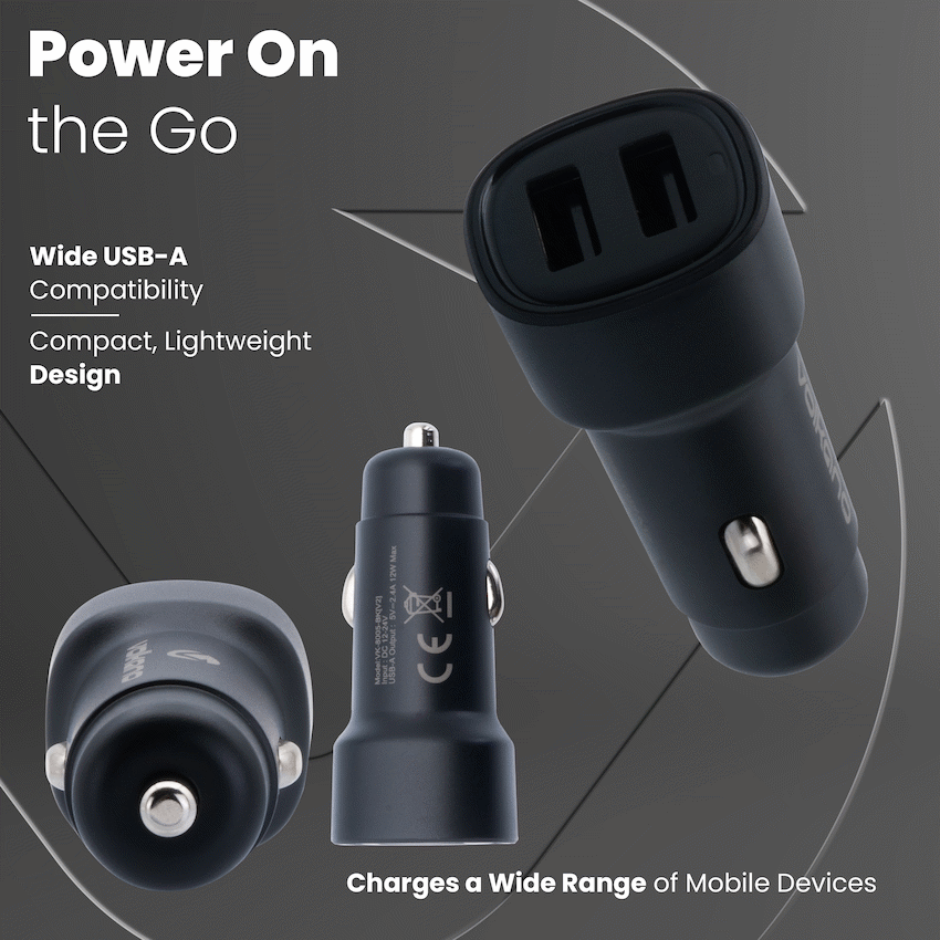Volkano Shift Series 2 USB-A 12w Car Charger - Image 5