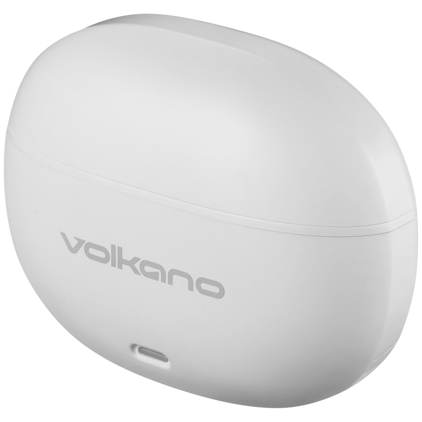 Volkano Pulse Series True Wireless Earphones with Charging Case - White - Image 7