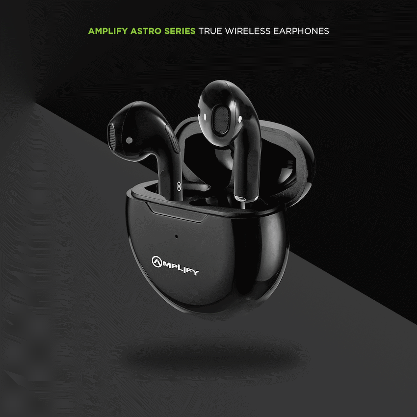 Amplify Astro Series True Wireless Earphones - Black - Image 7