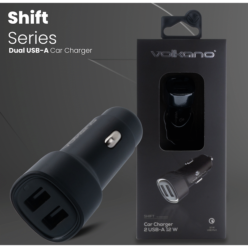 Volkano Shift Series 2 USB-A 12w Car Charger - Image 7