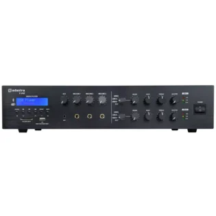 ADASTRA V-242 MIXER AMPLIFIER 2x 240W FM/USB/SD/BT/DAB+ 100V 2 ZONE