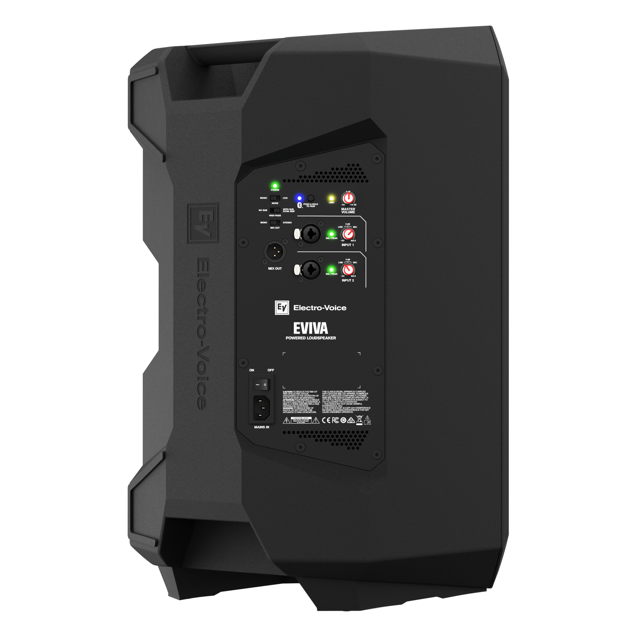 EV EVIVA 12P Powerable Powered Loudspeaker - Image 3