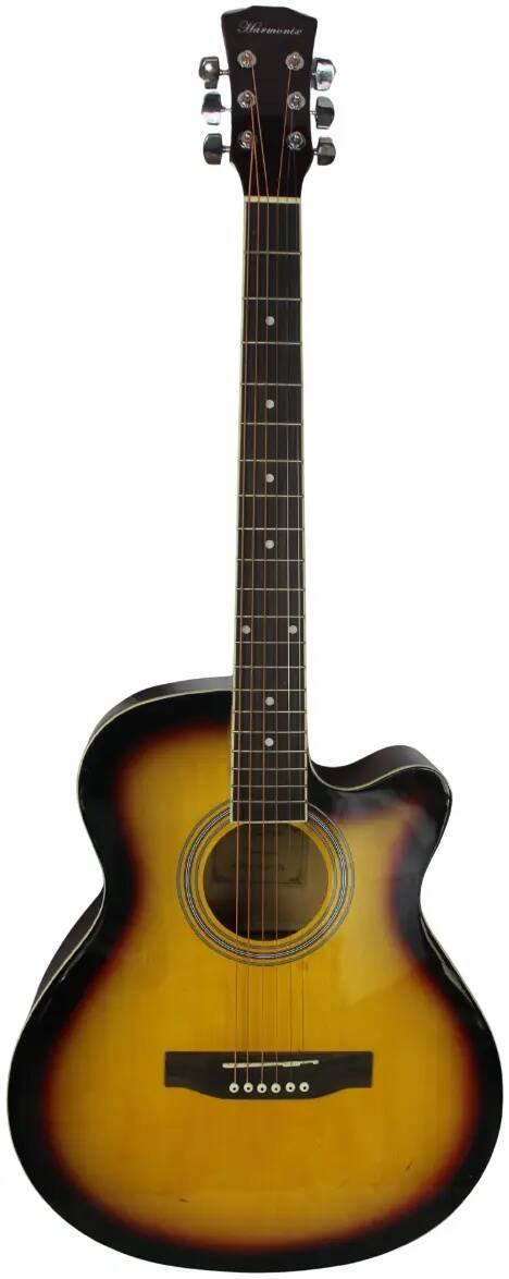 Harmonix AC-01-3TS Acoustic Guitar (3-Tone Sunburst)