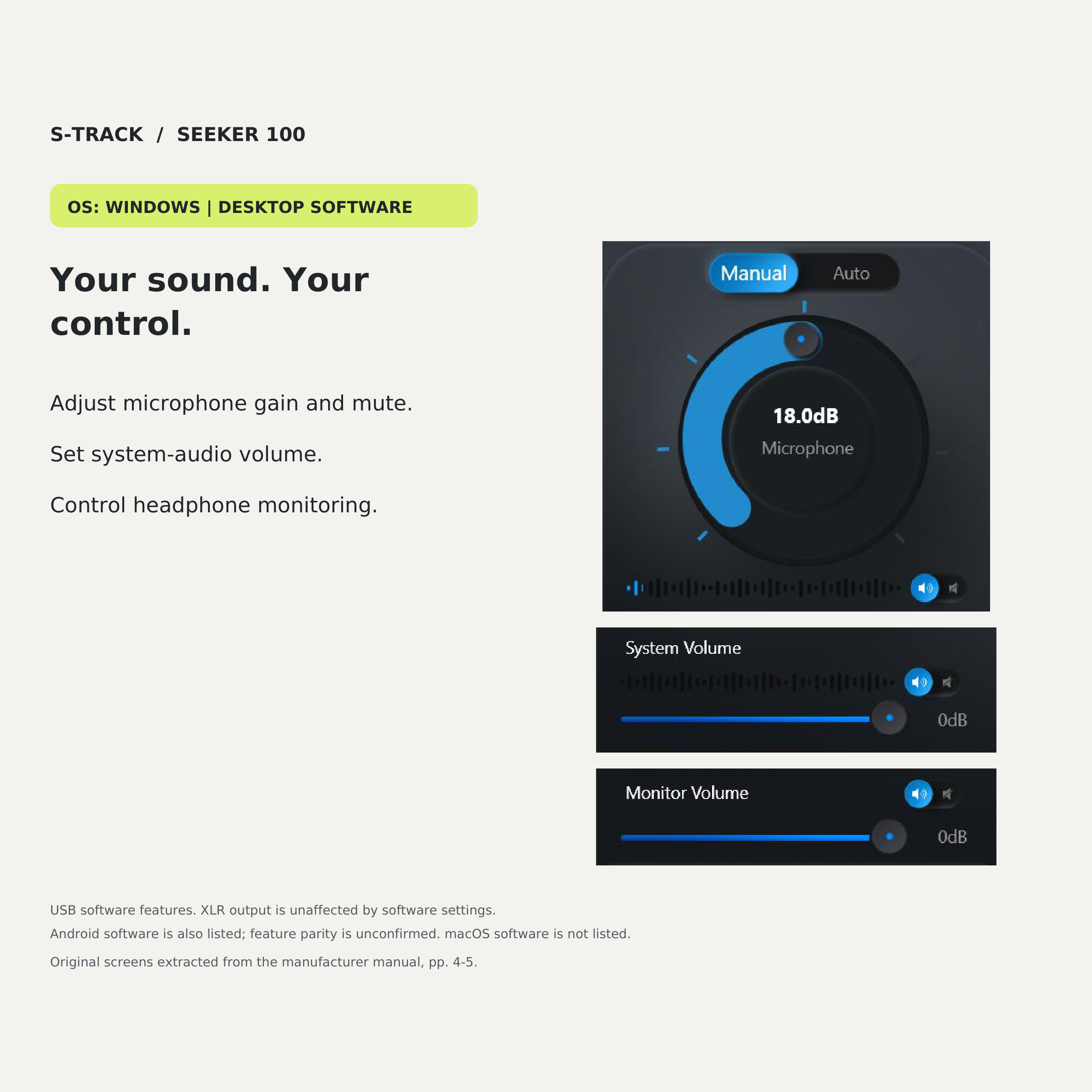 S-Track Seeker 100 USB Microphone - Image 7