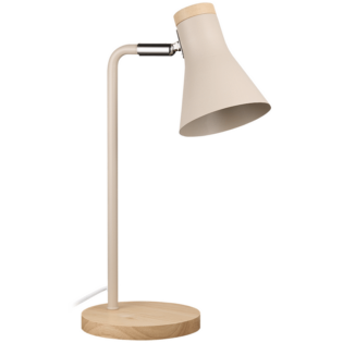 Switched Liron Series Metal Desk Lamp - Sand