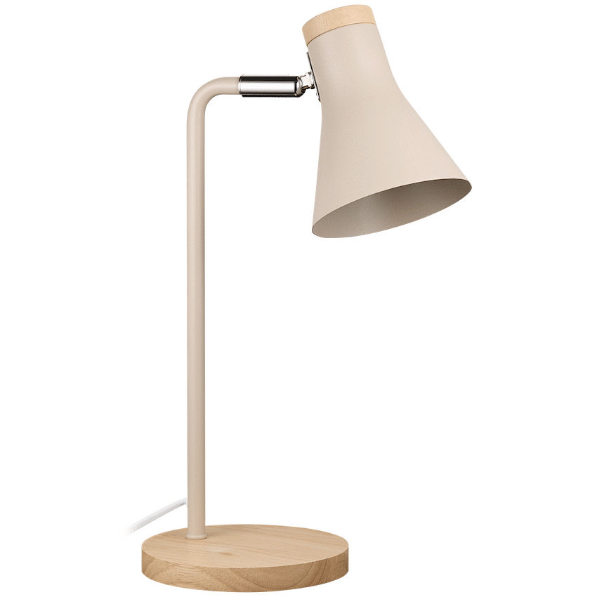 Switched Liron Series Metal Desk Lamp - Sand