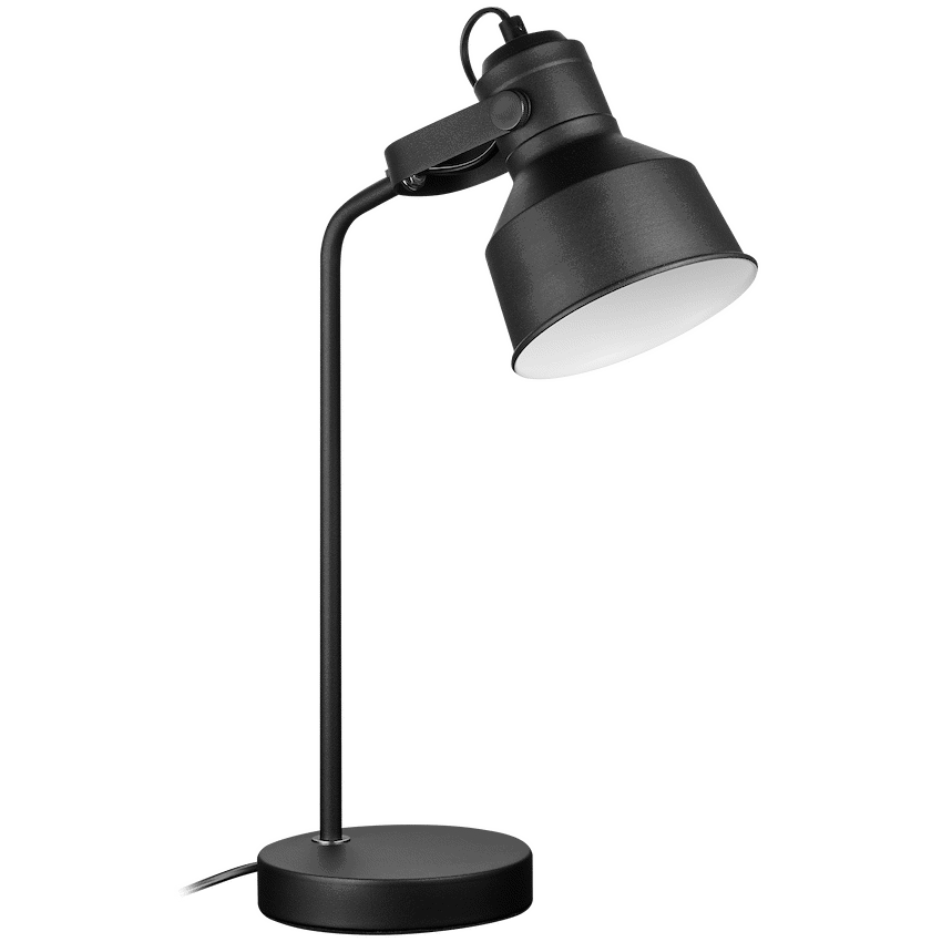 Switched Rosara Series Metal Desk Lamp - Black