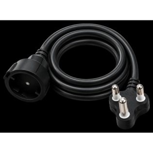 Ellies Industrial Duty 3M Extention Lead 16A - BK