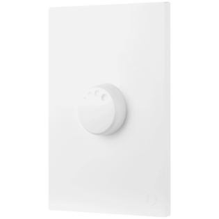 Ellies Dimmer dial switch 2x4 (60mmx100mm) -WT