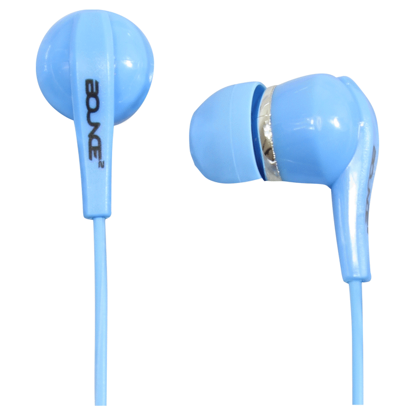 Bounce Hustle Earphones - Blue