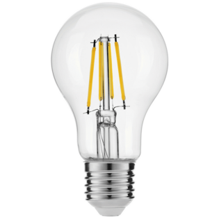Ellies 4W A60 Clear LED Filament Bulb - E27 - CW