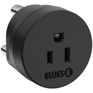 Ellies Explore  Series - US to South Africa Travel Adaptor - BK
