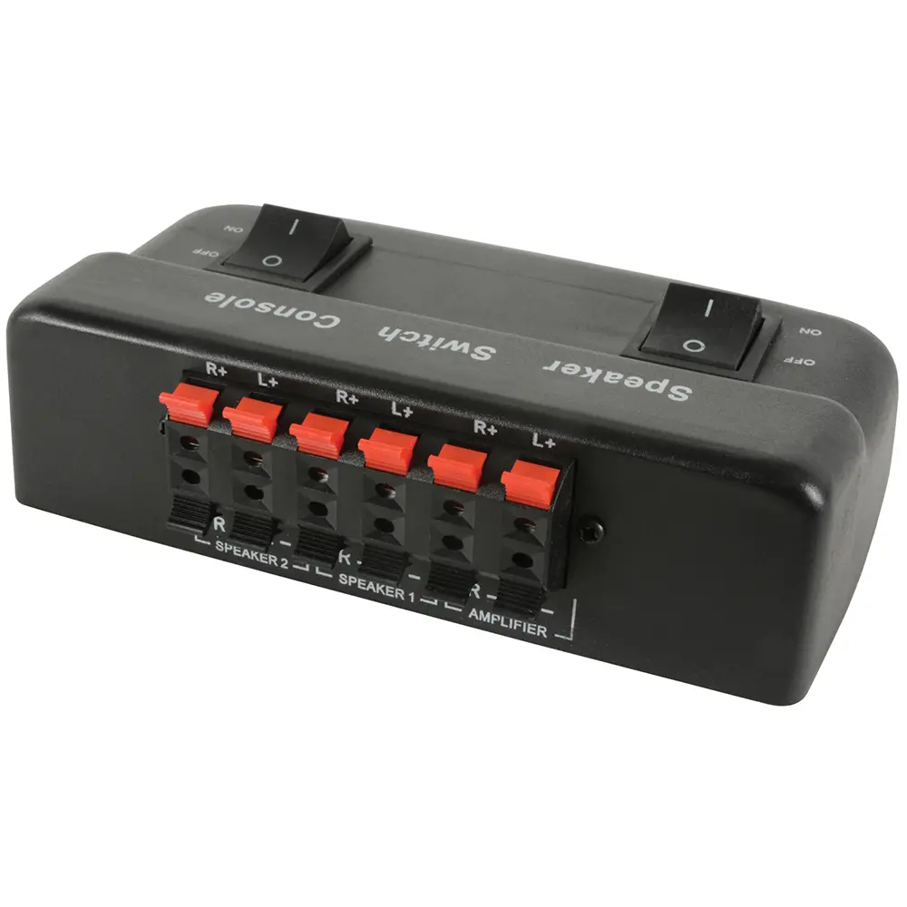 AVLINK AD-SPK12 SPEAKER SELECTOR SWITCH 1IN 2OUT - Image 4